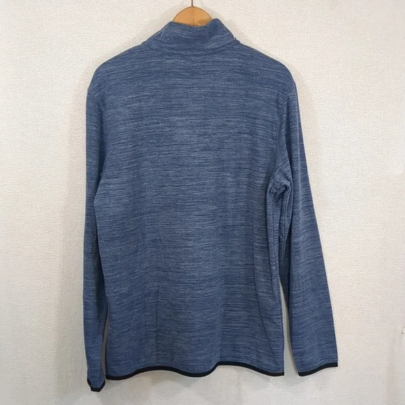 NWT Avalanche Outdoor Supply Company Men's 1/4 Zip Pullover Blue Size Medium - Picture 7 of 10